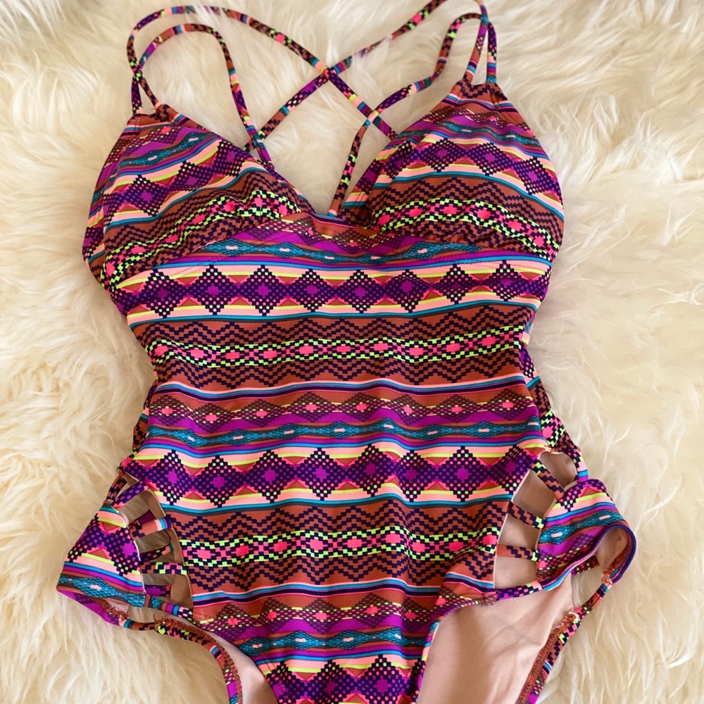 Southwest print full coverage once piece SZ S